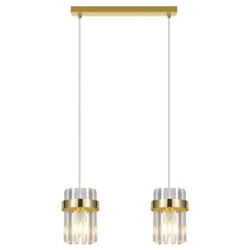 Light Prestige Vetro LP-2910/2L GD Závěsná lampa 2x10W/E14 IP20