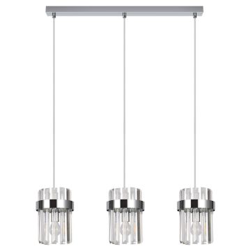 Light Prestige Vetro LP-2910/3L CH Závěsná lampa 3x10W/E14 IP20