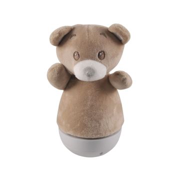 Polux MIŚ 326751 Stolní lampa 1x5W/LED RGB IP20