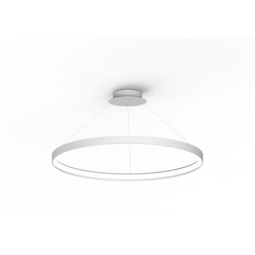 Zuma Line CIRCLE LA0716/1 - WH Závěsná lampa 1x70W/LED 3000K 7820LM