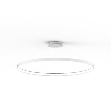 Zuma Line CIRCLE LA0717/1 - WH Závěsná lampa 1x70W/LED 3000K 7820LM