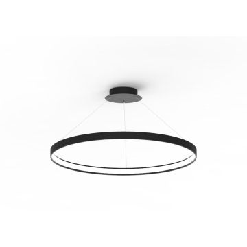 Zuma Line CIRCLE LA0721/1 - BK Závěsná lampa 1x70W/LED 3000K 7820LM