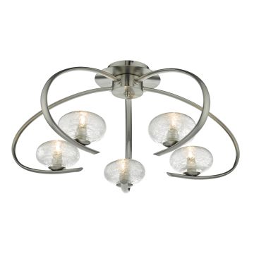 Dar Lighting LEIGHTON LEI5446 Stropní lampa 5x40W/G9 IP20