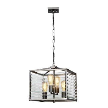 Elstead Lighting Louvre LOUVRE-4P Lampa wisząca 4x60W/E27
