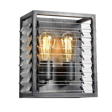 Elstead Lighting Louvre LOUVRE2 Kinkiet 2x60W/E27