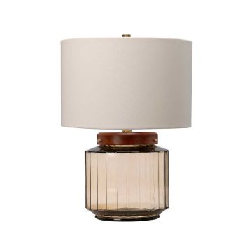 Elstead Lighting LUGA LUGA-TL-SMOKE Stolní lampa 1x60W/E27
