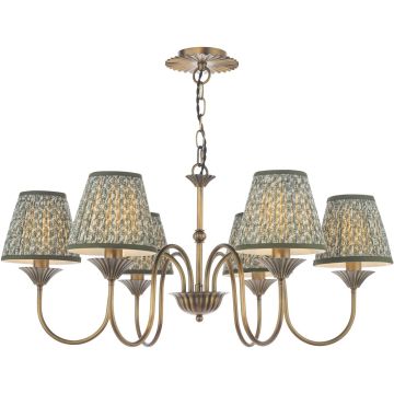 Dar Lighting Lydian LYD0663-EST2624 Lustr 6x40w/E14