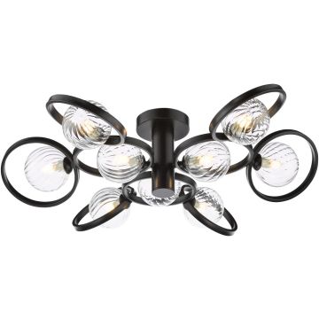 Dar Lighting Lynette LYN4822-03 Stropní lampa 9x40w/g9 ip20