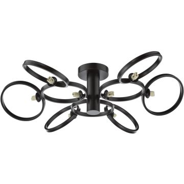 Dar Lighting Lynette LYN4822-F Závěs 9x40w/g9 ip20