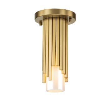 Elstead Lighting Marvele MARVELE-MP-AB-OPAL Závěsná lampa 1x40W/E14 IP20