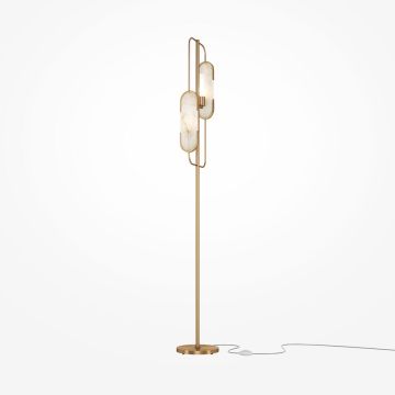 Maytoni MARMO MOD099FL-02G Stojací lampa 2x40W/G9 IP20