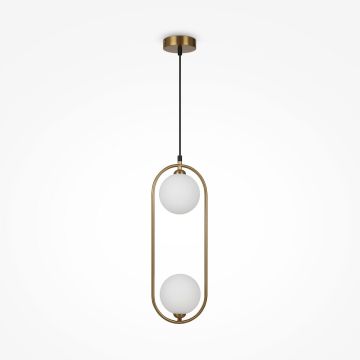 Maytoni RING MOD013PL-02BS1 Závěsná lampa 2x25W/G9 IP20