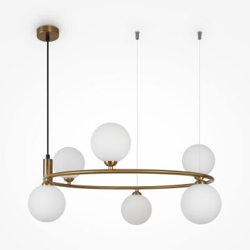 Maytoni RING MOD013PL-06BS1 Závěsná lampa 6x25W/G9 IP20