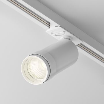 Maytoni FOCUS ZOOM TR021-1-12B3K-Z-W Kolejový reflektor 1x12W/LED 3000K 900LM IP20
