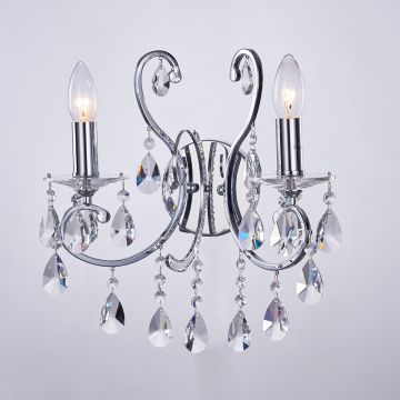 Italux BAROCCO MB72709-2A Nástěnná lampa 2x60W/E14