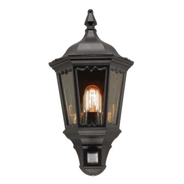 Elstead Lighting SECURITY LANTERS MD7-PIR-BLACK Nástěnná lampa 1x60W/E27 IP43