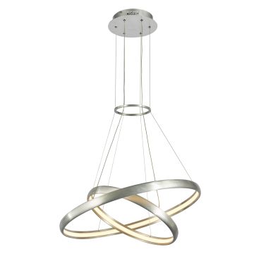 Italux AXEL MD17025-2A ALU+WH Závěsná lampa 1x38W/LED 3000LM IP20