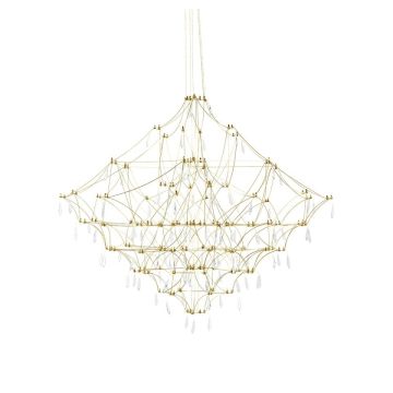 King Home CONSTELATION GOLD MSE1501100128 Závěsná lampa 1x0,5W/LED 3000K 2640LM IP20