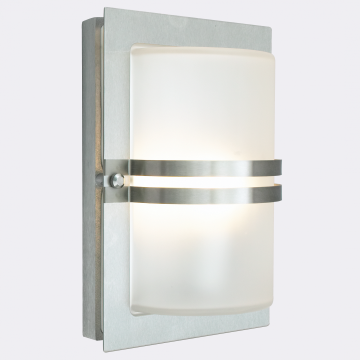 Norlys BASEL MD661ST Nástěnná lampa 1x9W/E27 IP54