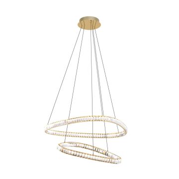 Zuma Line ATHESA MD3169-2-3GT Závěsná lampa 1x38W/LED 2700K-6000K 4400lm IP20