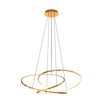 Zuma Line CHOLET MD7360-1A-3GT Závěsná lampa 1x56W/LED 3000K 6600lm IP20