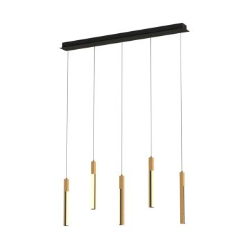Zuma Line ELIOT MD4768-5-3BMT Závěsná lampa 1x25W/LED 3000K 2900lm IP20