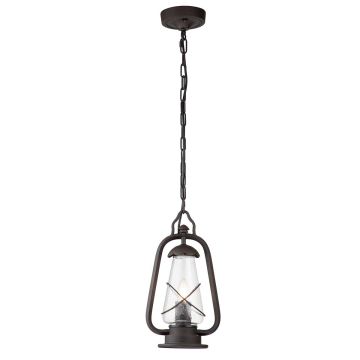 Elstead Lighting MINERS CHAIN MINERS-CHN Závěsná lampa 1x60W/E14 IP44