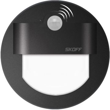 Skoff RUEDA PIR Rueda LED PIR 120° Vestavěná schodišťová lampa