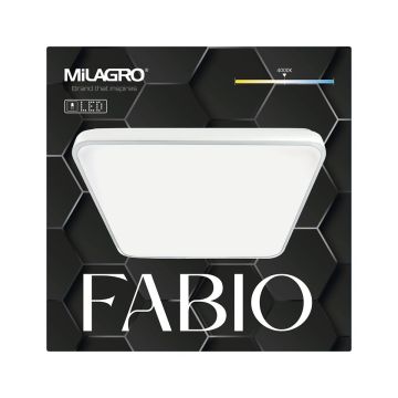 Milagro FABIO ML7934 Stropní lampa 1x23W/LED 4000K IP20