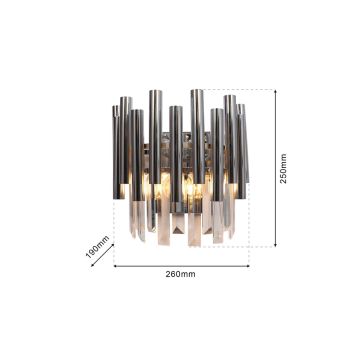 Milagro MADISON ML6936 Nástěnná lampa 2x40W/E14 IP20