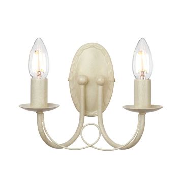 Elstead Lighting MINSTER MN2-IV-GOLD Nástěnná lampa 2x60W/E14