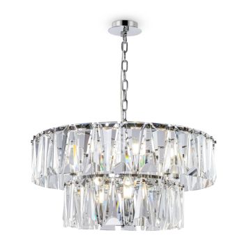 Maytoni PUNTES MOD043PL-12CH Závěsná lampa 12x40W/E14