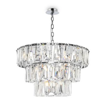 Maytoni PUNTES MOD043PL-18CH Závěsná lampa 18x40W/E14