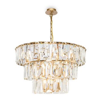 Maytoni PUNTES MOD043PL-18G Závěsná lampa 18x40W/E14