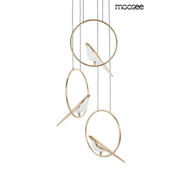 King Home BIRD DISC MSE010100294 Závěsná lampa 1x24W/LED 1920LM IP20