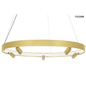 King Home MOOSEE CIRCLE SPOT GOLD MSE010100161 Závěsná lampa 1x75,8W/LED 3000K 6100LM IP20
