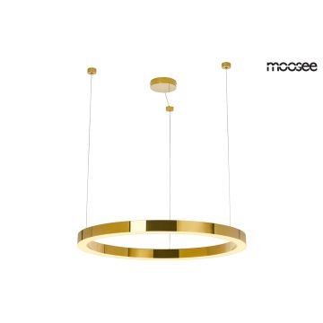 King Home MOOSEE RING LUXURY MSE010100190 Závěsná lampa 1x60W/LED 3000K 4800LMLM IP20