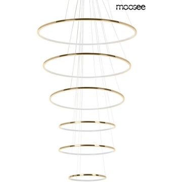 King Home RING SLIM MSE1501100164 Závěsná lampa 130W/LED 3000K 10400lm