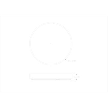 Zuma Line NADI MS724-R500-GD Stropní lampa 1x50W/LED 3000-6000k 2400lm ip44