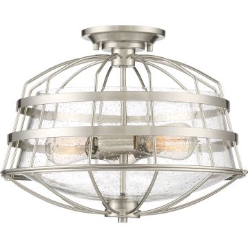 Quoizel MARITIME QZS-MTE1716BN Stropní lampa 3x60W/E27