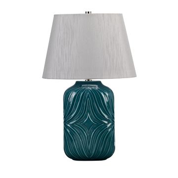 Elstead Lighting MUSE MUSE-TL-TURQSE Stolní lampa 1x60W/E27