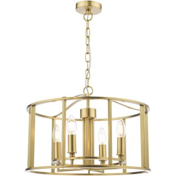 Dar Lighting Myka MYK0463 Lustr 4x40w/e14