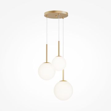 Maytoni BASIC FORM MOD321PL-03G1 Závěsná lampa 3x40W/E14 IP20