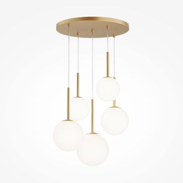 Maytoni BASIC FORM MOD321PL-05G1 Závěsná lampa 5x40W/E14 IP20