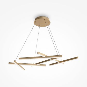 Maytoni LINE MOD016PL-L75MG3K Závěsná lampa 6x79W/LED 3000K 3100LM IP20