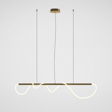Maytoni TAU MOD166PL-L30G3K Závěsná lampa 1x30W/LED 3000K 1250LM IP20