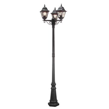 Elstead Lighting NORFOLK NR8-BLK Pouliční lampa 3x60W/E27 IP43