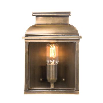 Elstead Lighting OLD BAILEY OLD-BAILEY-BR Nástěnná lampa 1x60W/E27 IP44