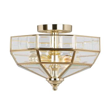 Elstead Lighting OLD PARK OLD-PARK-PB Stropní lampa 2x60W/E27