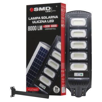 SMD LED SOLAR LED OPRP4359SLL Pouliční lampa 1x360W/LED 6000K 8000lm IP54